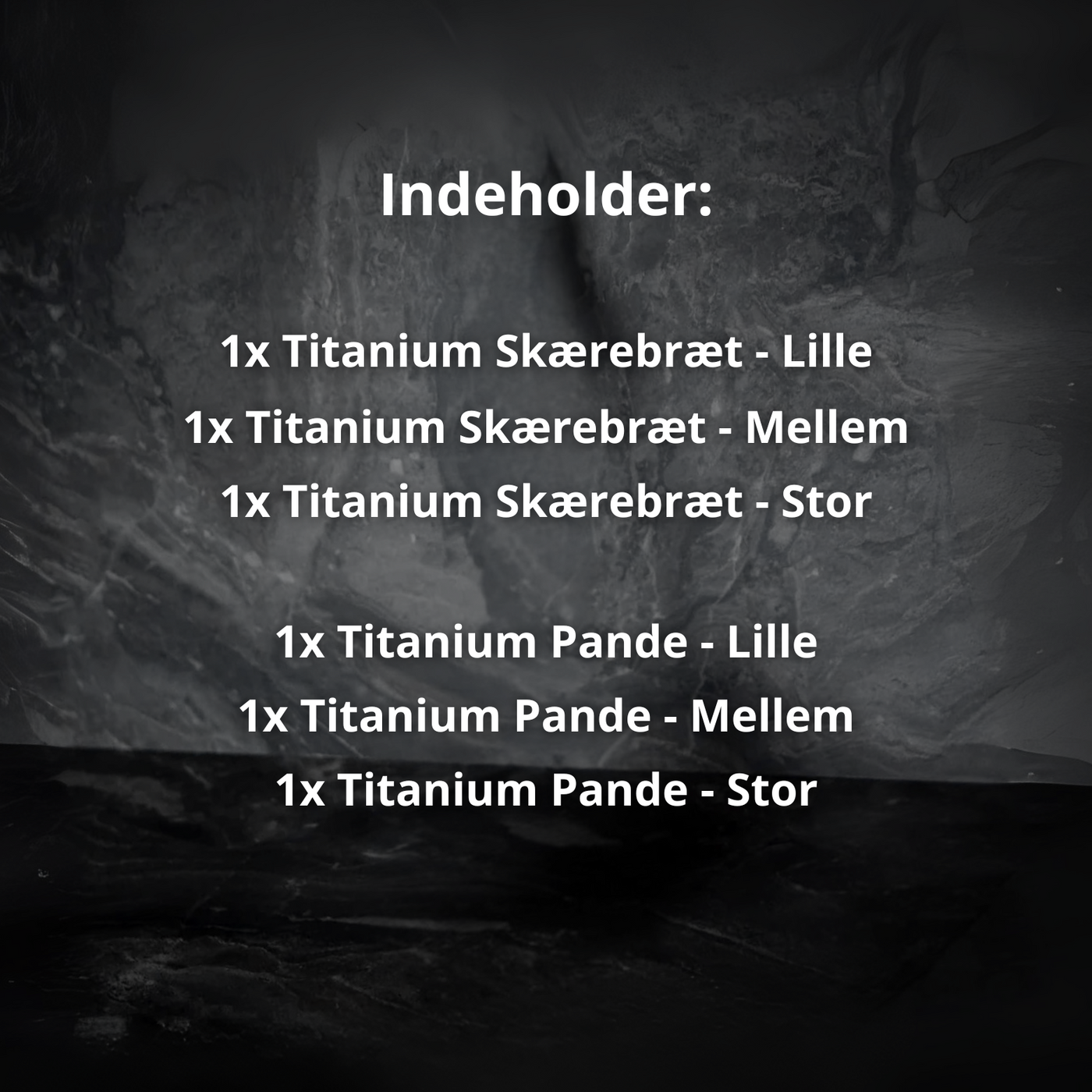 Tinordic™ Komplet Køkkensæt