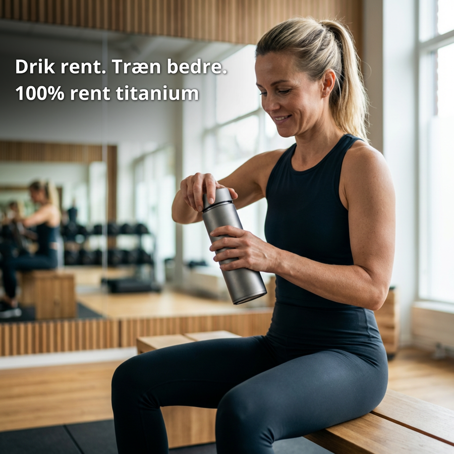 Tinordic Titanium Vandflaske